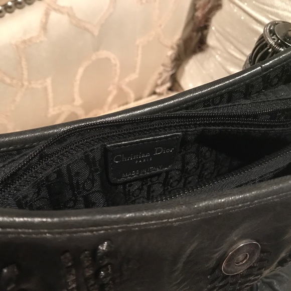 NEW Authentic Christian Dior Plisse Handbag. - Picture 4 of 7